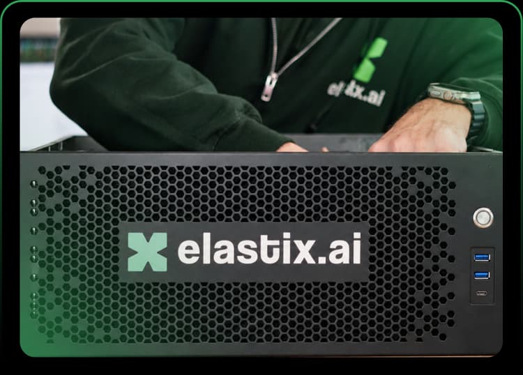 ElastixAI inference hardware in the lab